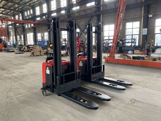Fully Automatic Electric Pallet Stacker Forklift Truck Rated Capacity 3000 KGS Lifting Height 3000mm