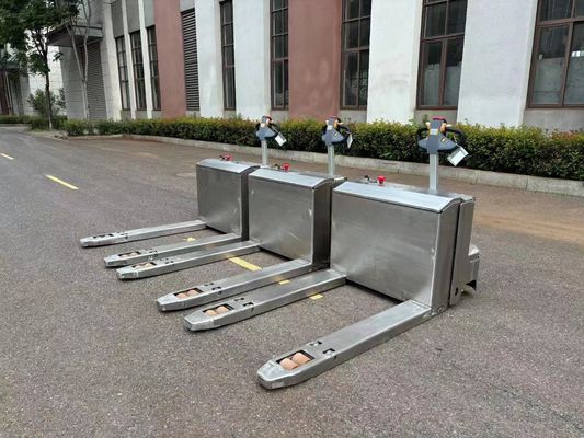 Electric Pallet Lifter Jack Walkie Body Material OEM SUS 304 Load 2 Tons Mechanical Steering