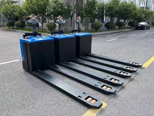 Electric Pallet Pump Truck 3000 KGS 3 Tons with Electronic Steering Pedal and Protection Arm