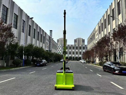 Electric Crane Arm Truck Weight 200 KG Electronic Steering Two-stage Boom
