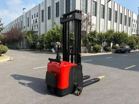 1.5 Ton 5.5m Electric Powered Pallet Stacker With 24V Battery