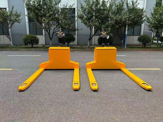 2 Tons Walking Style Electric Straddle Stacker Truck  Electronic Battery 24V210AH