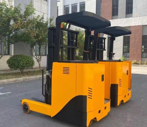 Multi Direction Powered Pallet Stacker LED Headlight Side Pull Battery