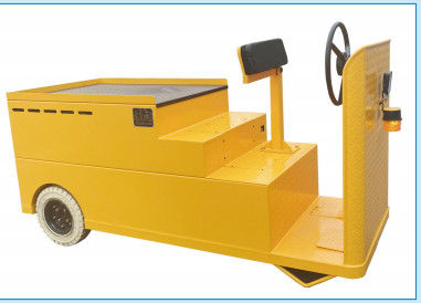 4000 KG ESP AC Non-standard  Lithium Battery Polyurethane Solid Tire Electric Powered Tractor baggage Yellow Colour