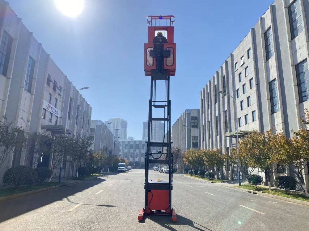 Customization Order Picking Carts Human Ascent For Light Cargo Handling Lift Height 6000 Mm