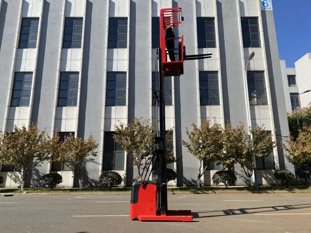 Customization Order Picking Carts Human Ascent For Light Cargo Handling Lift Height 6000 Mm