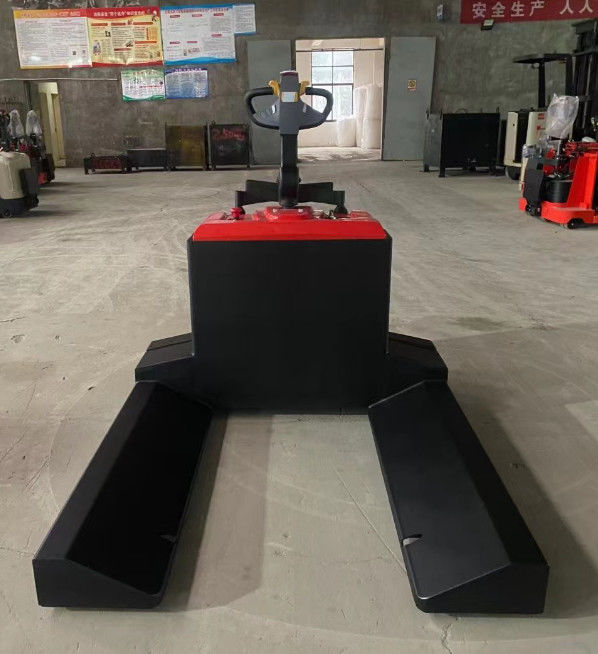 Load Capacity 5000kg Cable Reel Handling Transport Electric Pallet Truck Electronic Steering Pedal