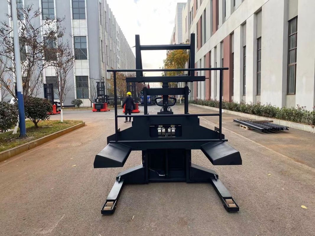 Construction Machinery Electric Pallet Stacker Load Capacity 2000kg Lifting Height 600mm Fork Length 800mm