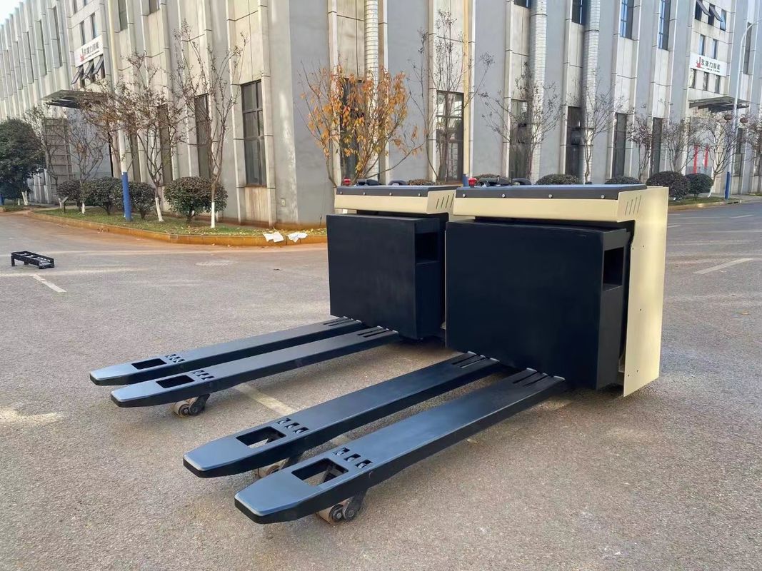 Side Standing Handling Pallet Stacker Load Capacity 5000kg AC Drive Electronic Steering