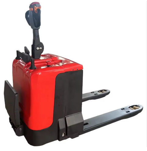 2 T 2000 KGS   Electric Pallet Jack Warehouse  Counter-balance Forklift Pallet Stacker