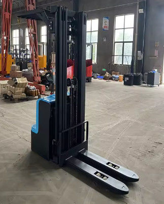 Electric Walkie Pallet Stacker Forklift  Single Cargo Handling From 1000 KG to 3000 KG