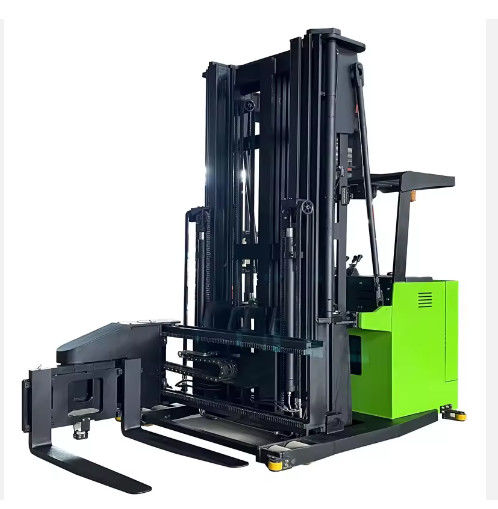 3 Way Direction Narrow Aisle Forklift  9 Meter Stacker 1.5 Ton Electric Stacker Forklift