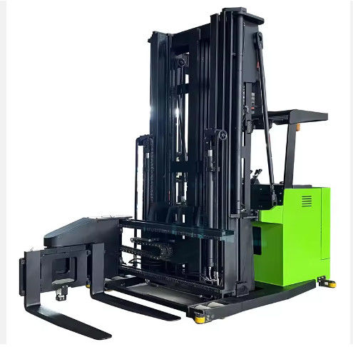 1.5 Tons Narrow  Channels Pallet Stacker Electric Forklift Stacker 3 Ways Direction