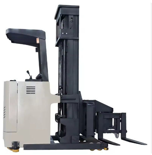 1.5 Tons Narrow  Passageway Pallet Stacker Electric Forklift Stacker  Body Move Forward for Driving