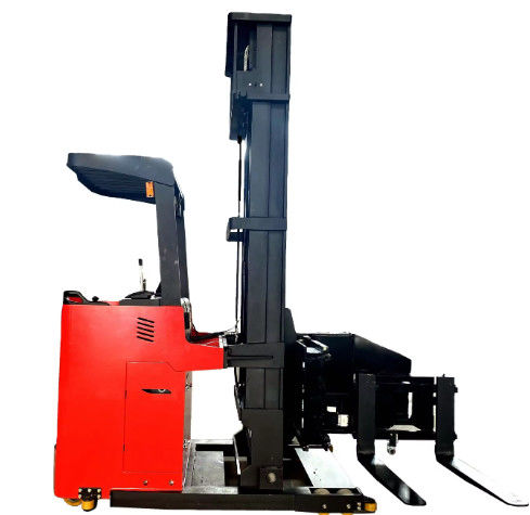1.5 Tons Narrow  Passageway Pallet Stacker Electric Forklift Stacker  Body Move Forward for Driving