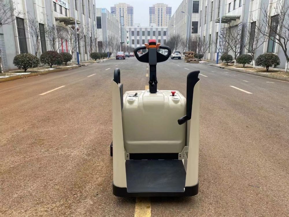Electronic Steering Leisure Backrest Electric Pallet Tray Forklift  Electric Pallet Warehouse