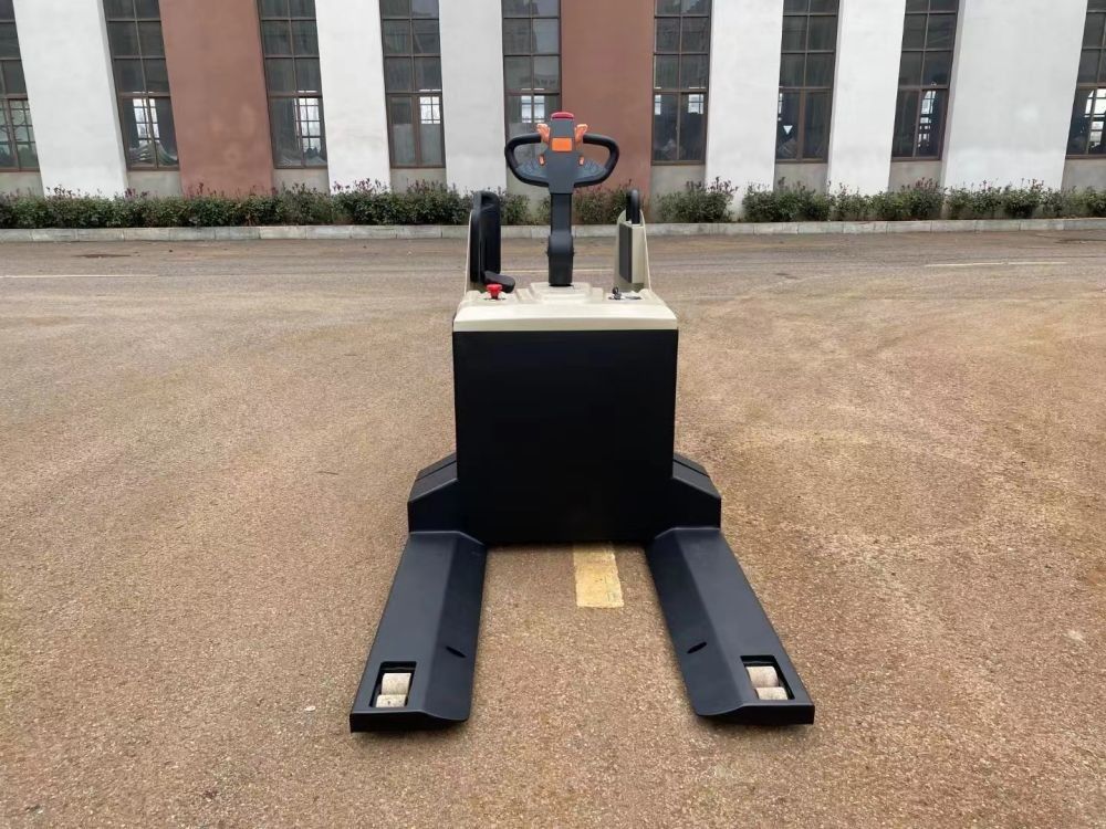 Electronic Steering Leisure Backrest Electric Pallet Tray Forklift  Electric Pallet Warehouse