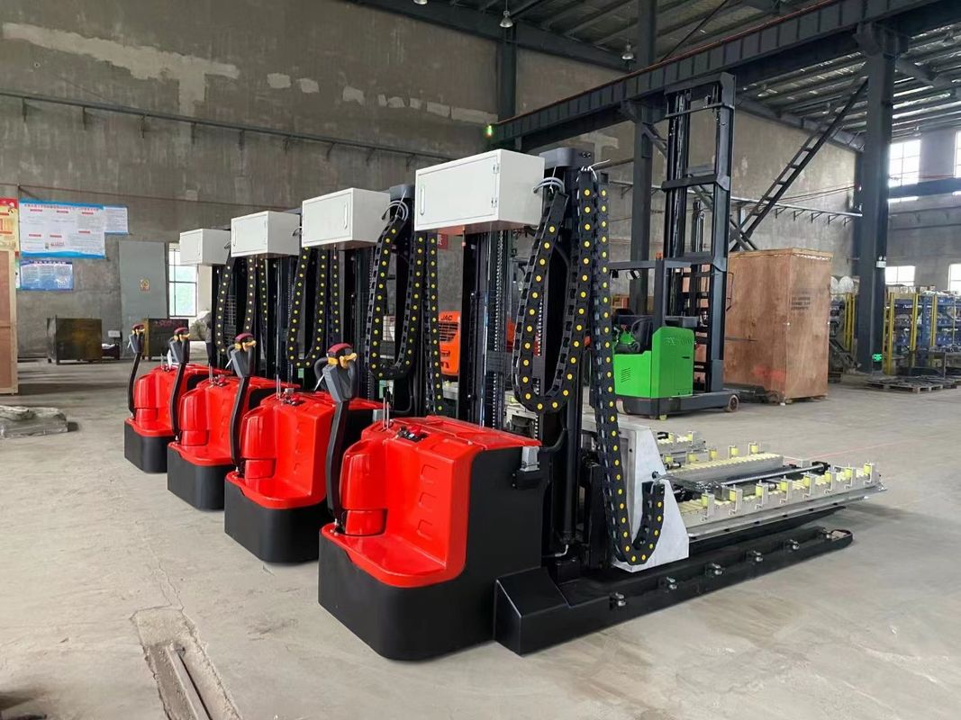 Walking Style 1600 KG Capacity Driving Heavy Counter Balance Electric Pallet Stacker Forklift