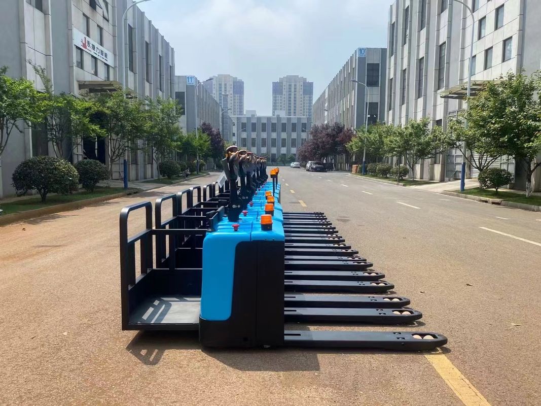 Electric Pallet Stacker Handling Vehicle Jack 3500 KGS Load Capacity