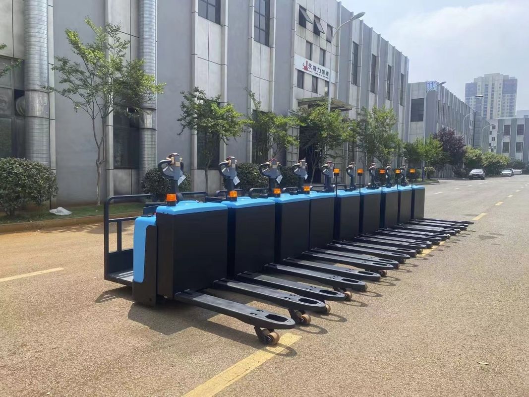 Electric Pallet Stacker Handling Vehicle Jack 3500 KGS Load Capacity