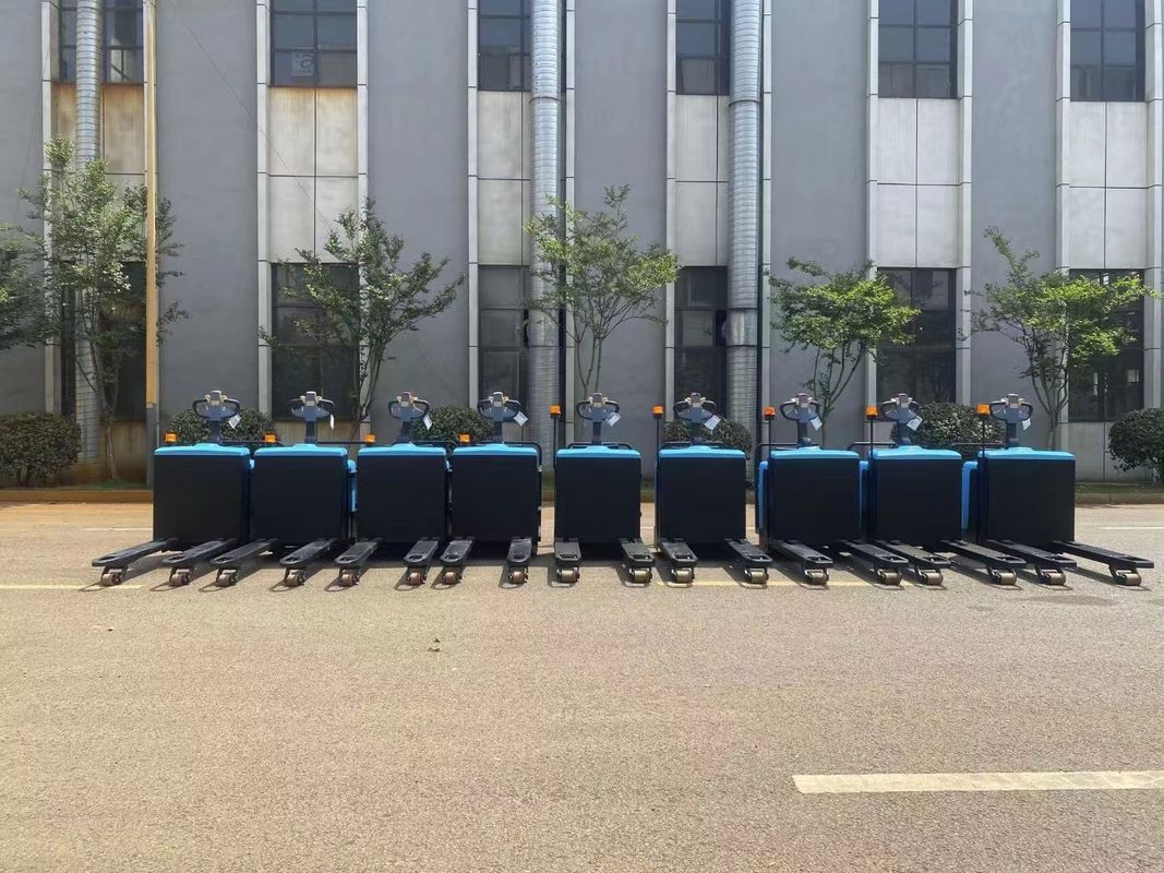 Electric Pallet Stacker Handling Vehicle Jack 3500 KGS Load Capacity