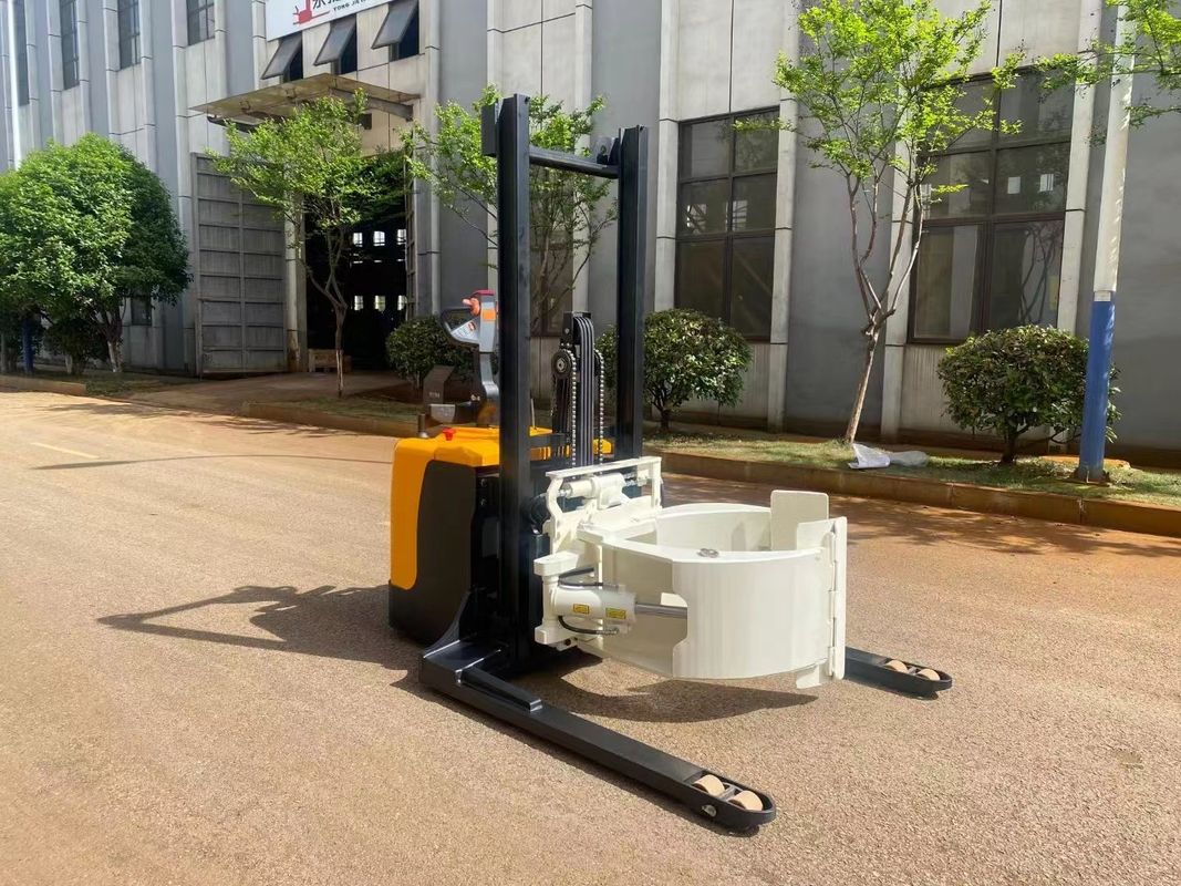 Electric Paper Roll Stacker Pallet Stacker Jack Rotation Angle 360 Degree