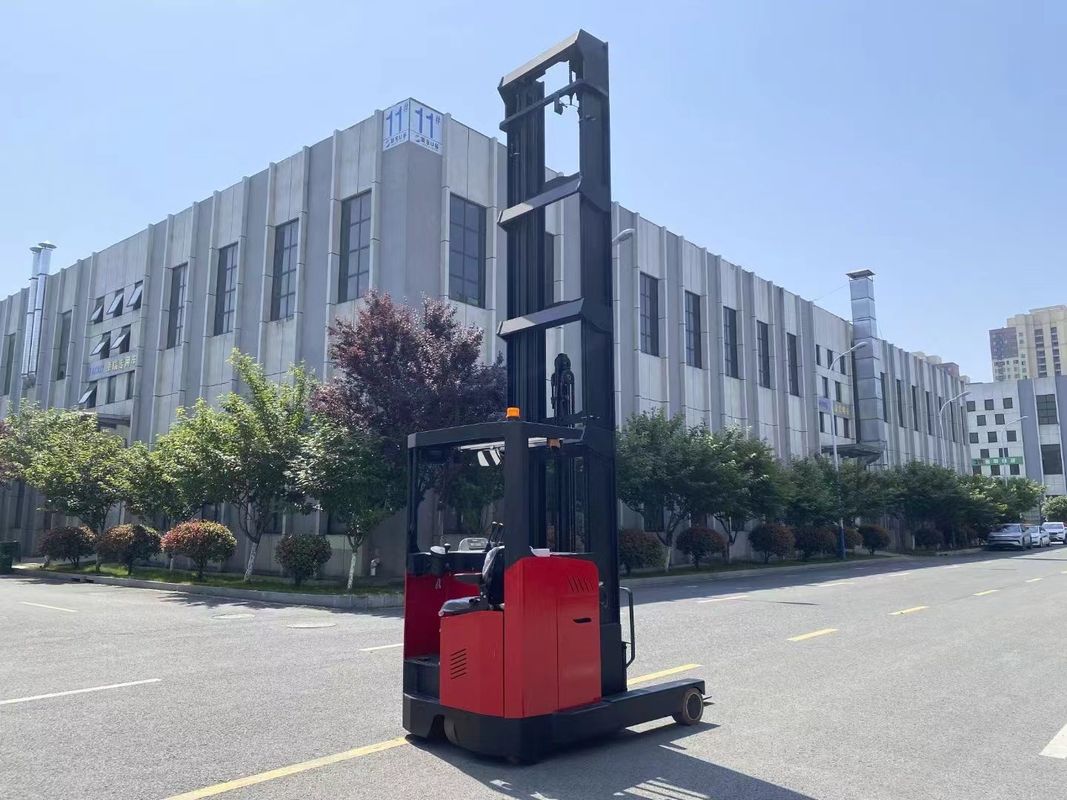 2.5 T Power Forward Moving Forklift Seated Pallet Stacker Forklift Truck With 48V 500AH Battery Lifting Height 13500mm
