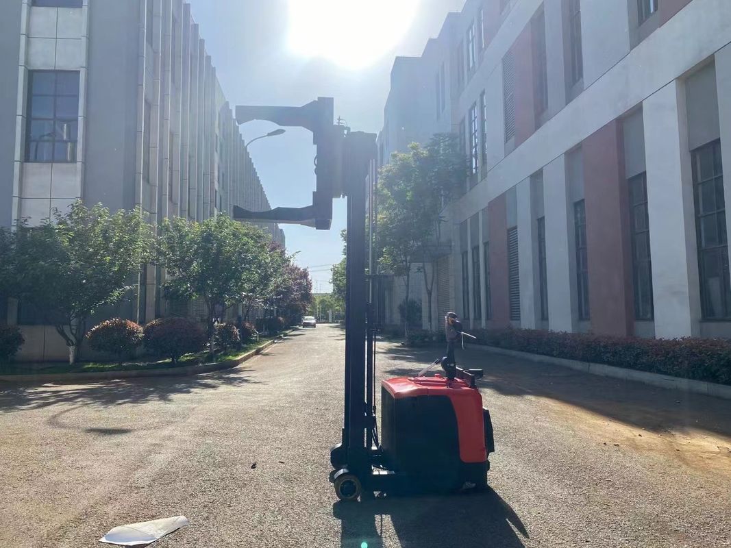 Electric Walkie Counterbalance Clamp Truck  1000 kgs With Smart Charger