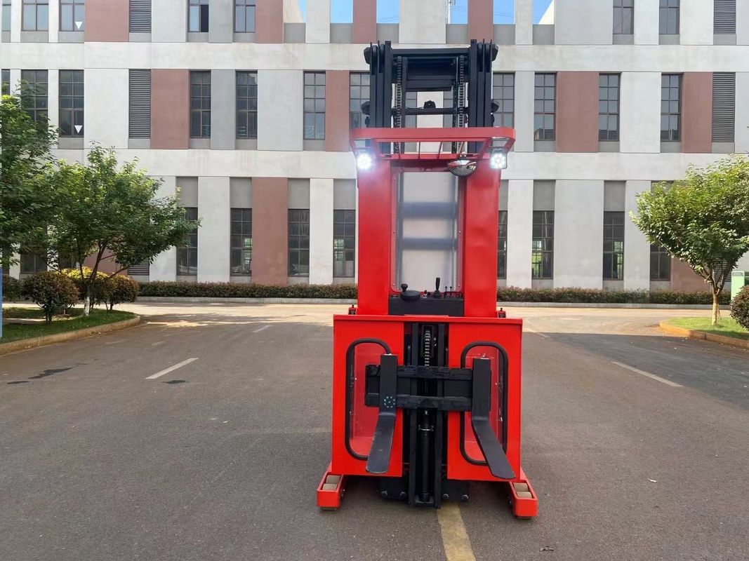 Electric Order Sorting Picker Vechicle Forklift Lifting On Platform 9000 Mm