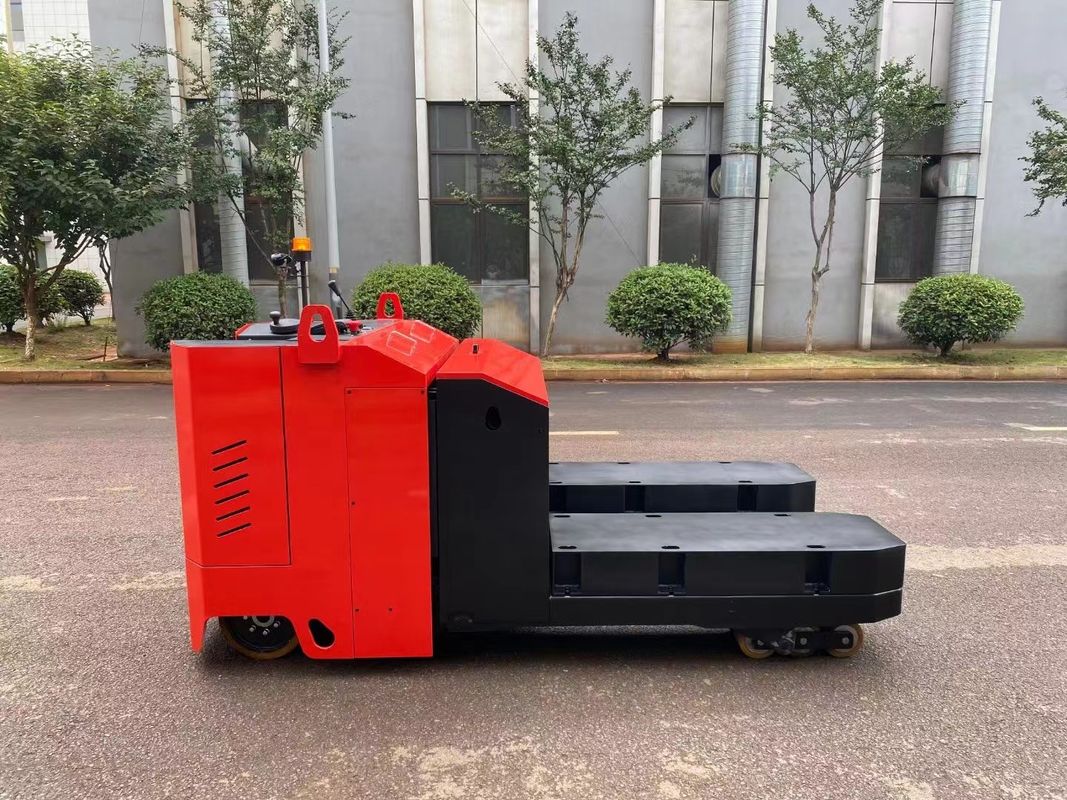 Customized 20 Tons Large Tonnage Electric Pallet Handling Stacker Truck with AC Drive Motor