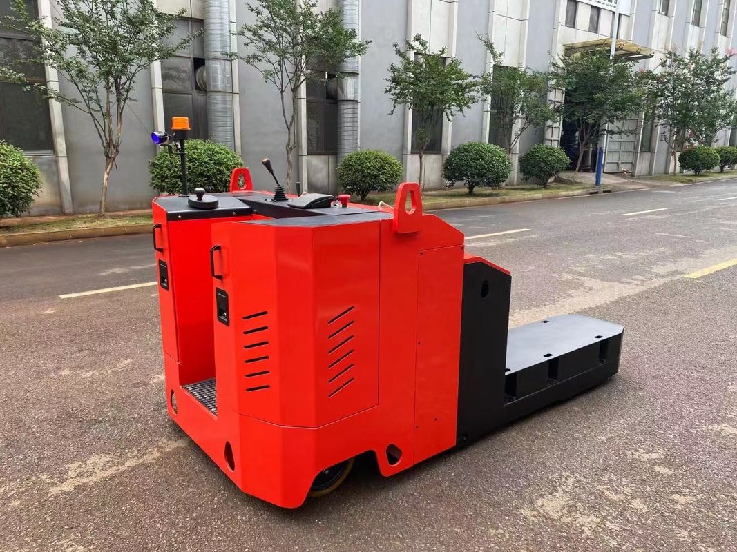 Customized 20 Tons Large Tonnage Electric Pallet Handling Stacker Truck with AC Drive Motor