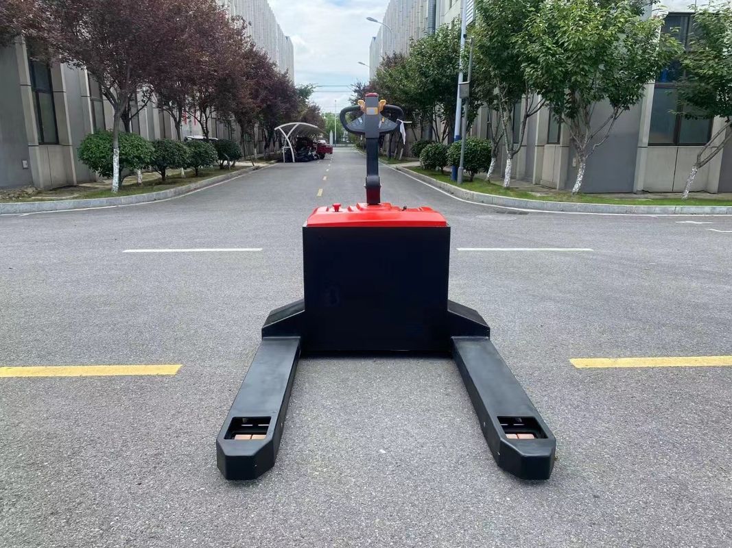 Electric Hand Pallet Jack Stacker 6000 KGS Electronic Steering Pedestrian Password Lock Magnetic Card Key