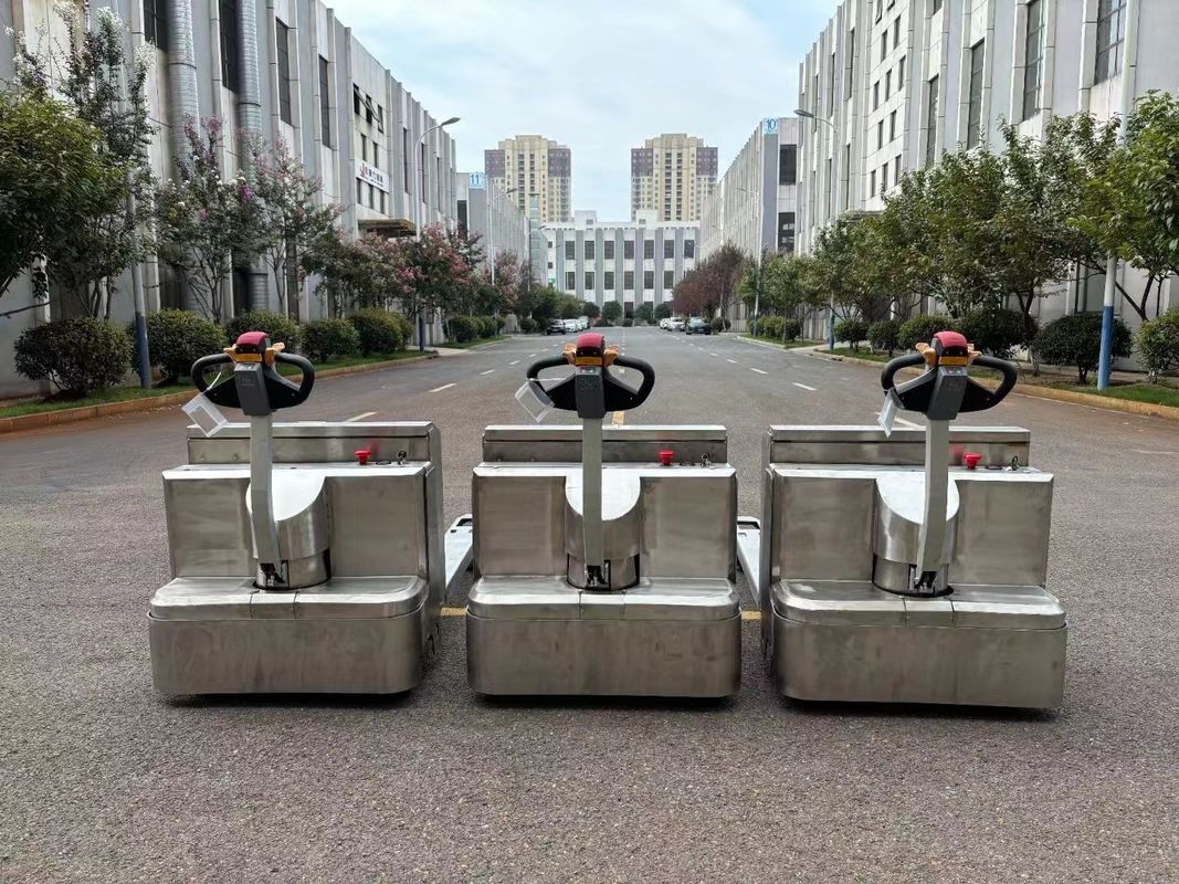 Electric Pallet Lifter Jack  Walkie Body Material OEM SUS 304 Load  2 Tons Mechanical Steering