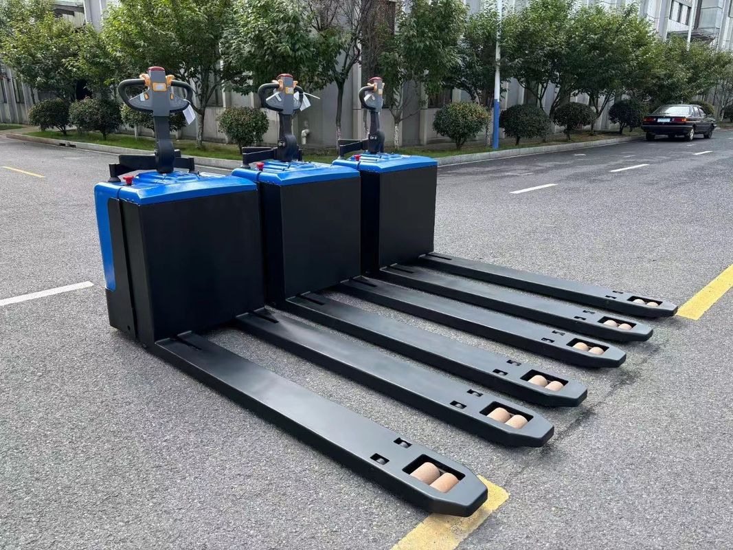 Non Standard Electric Pallet Truck Jack 3000 KGS Fork Outer-width 230 Mm