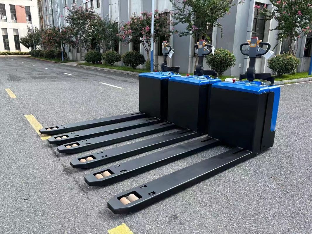 Customized Electric Pallet Staker Jack with 3000 kg Capacity and Pedal Protection Arm Walkie Model