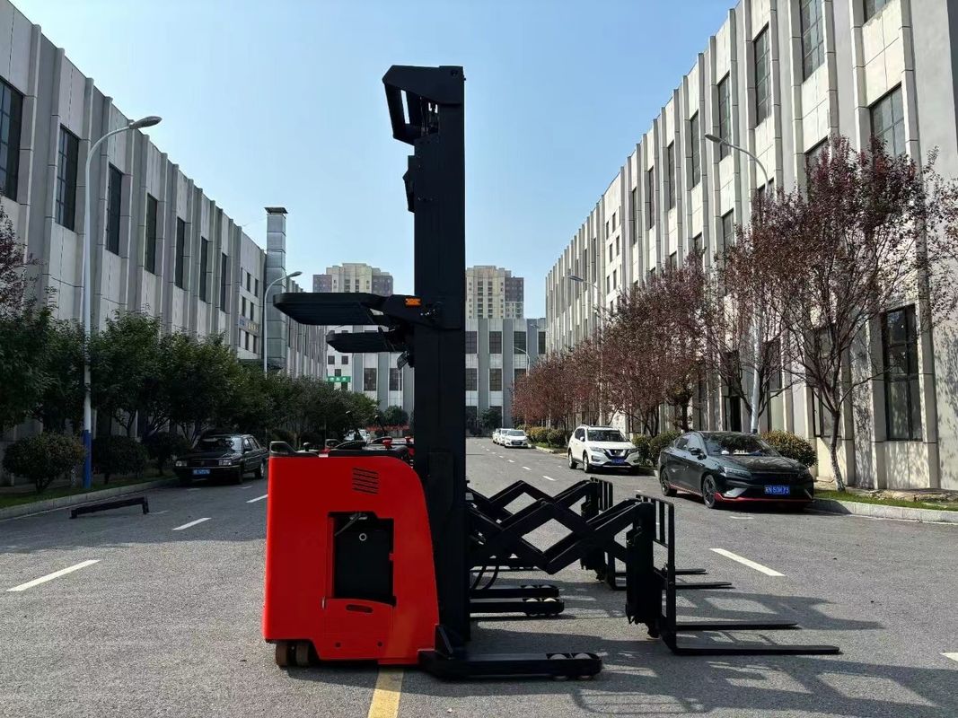 1500 KG Double Deep Reach Electric Forklift with 8500mm Load Lifting Height and 48V 400AH Battery Capacity