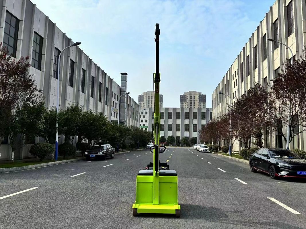 Electric Crane Arm Truck Weight 200 KG Electronic Steering Two-stage Boom