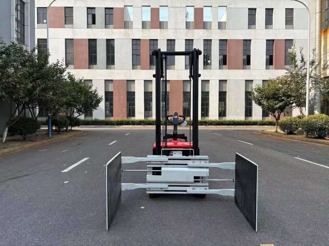 Lithium Batter 25.6V160AH Electric Forklift with Steel Back Clamp Load Weight 200 KG