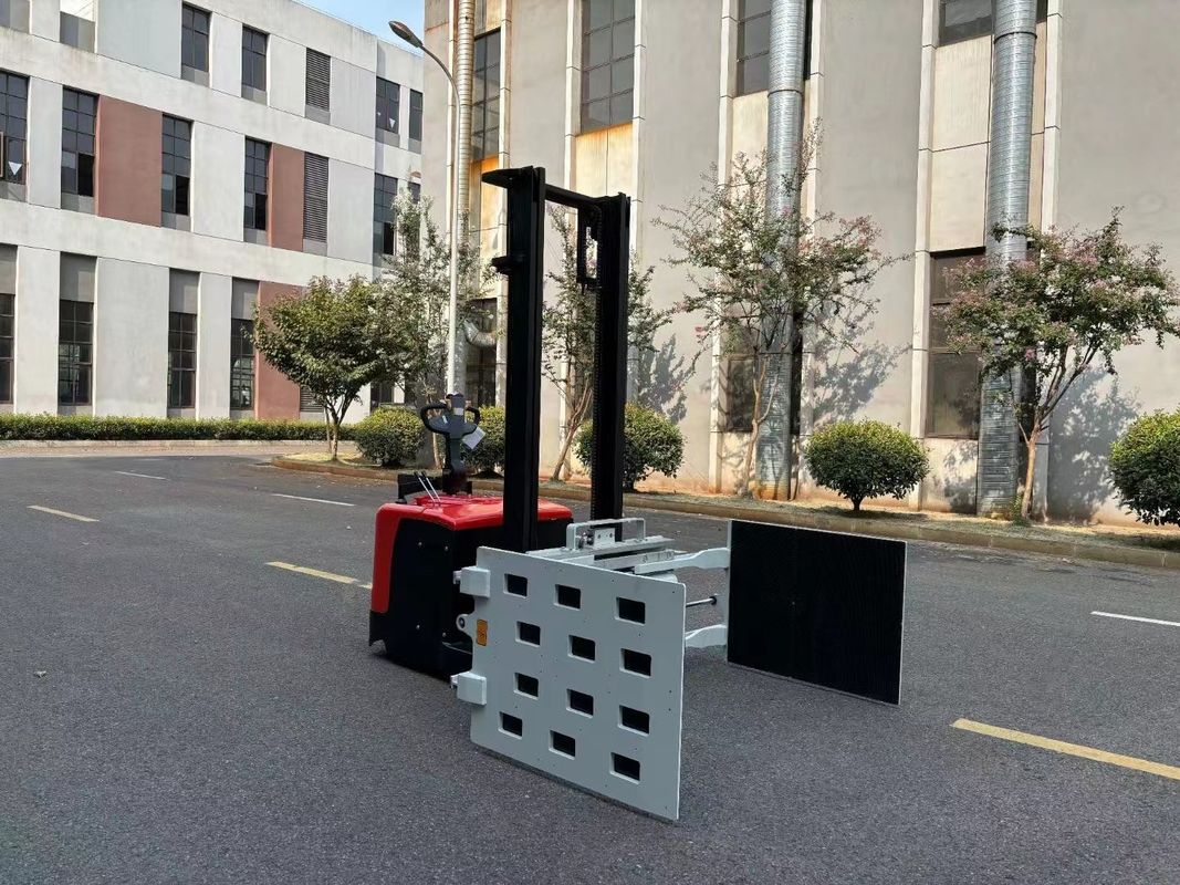 Lithium Batter 25.6V160AH Electric Forklift with Steel Back Clamp Load Weight 200 KG