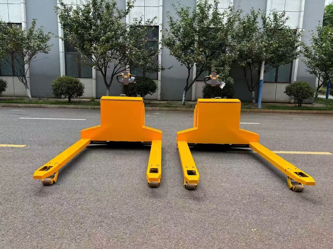 High Capacity Electric Powered Pallet Stacker 2 Tons 24V210AH Battery 1830mm Fork Length