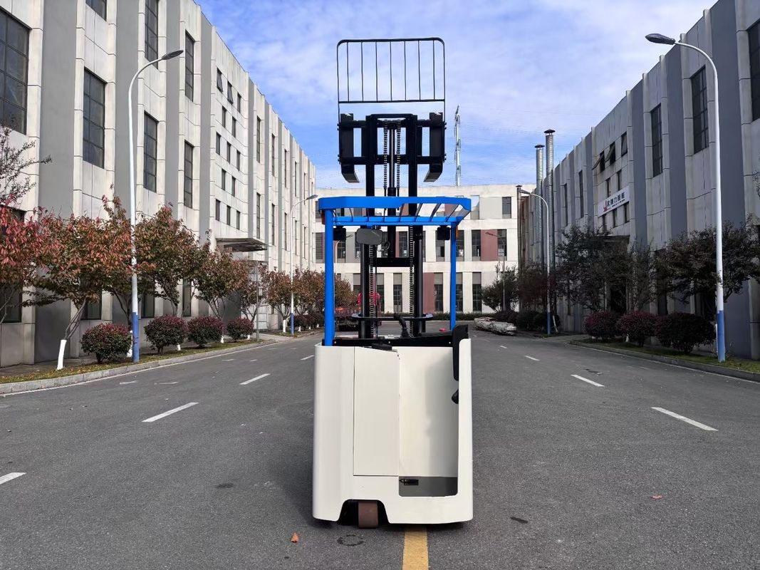 2 Tons Capacity AC Drive Battery capacity  48V 600AH Electric Counterbalance Forklift  Truck Side-stand