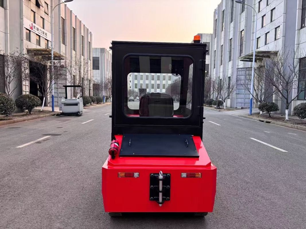 Electric Towing  Tractor Hydraulic Steering Fully Enclosed Cab  15 Tons Load Capacity