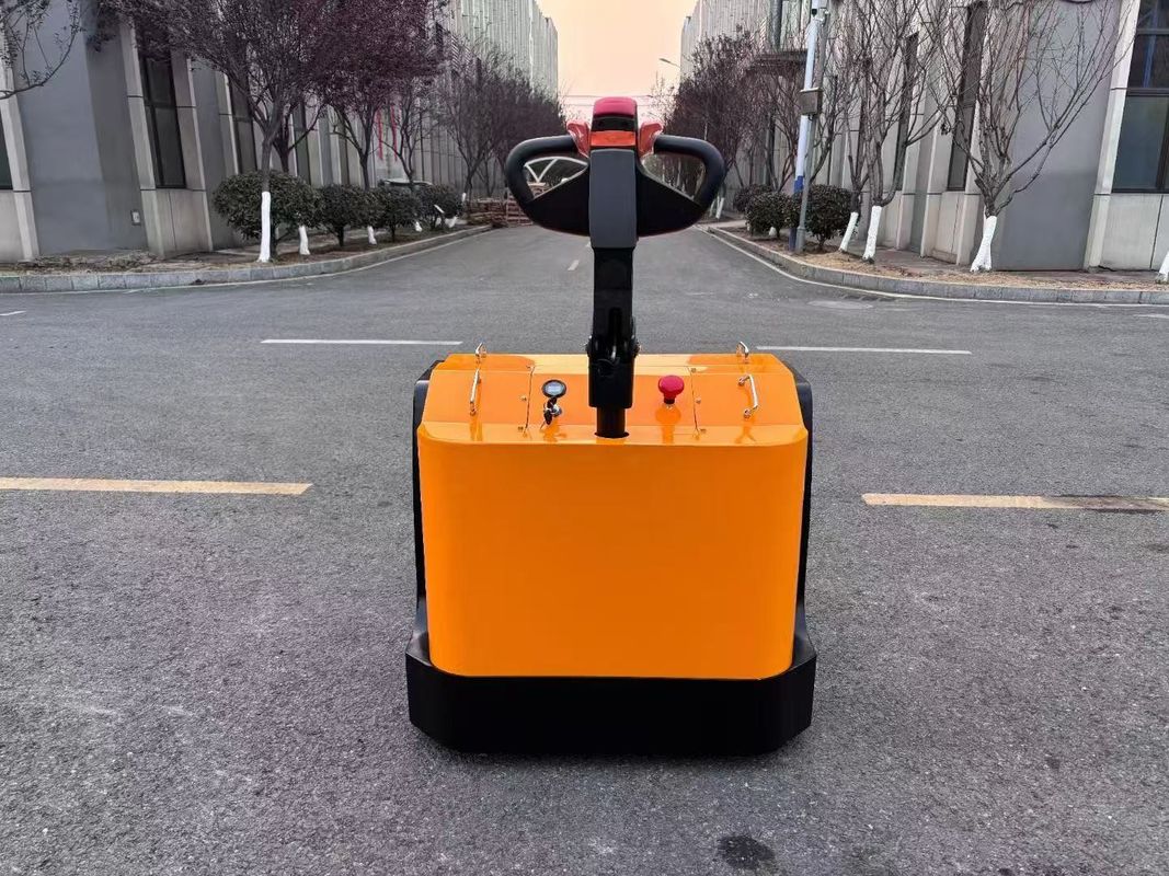 Non Standard  Electric Tractor Traction Weight  5500 kg  Electronic Steering Walking Style Sheet Metal Cover Shell